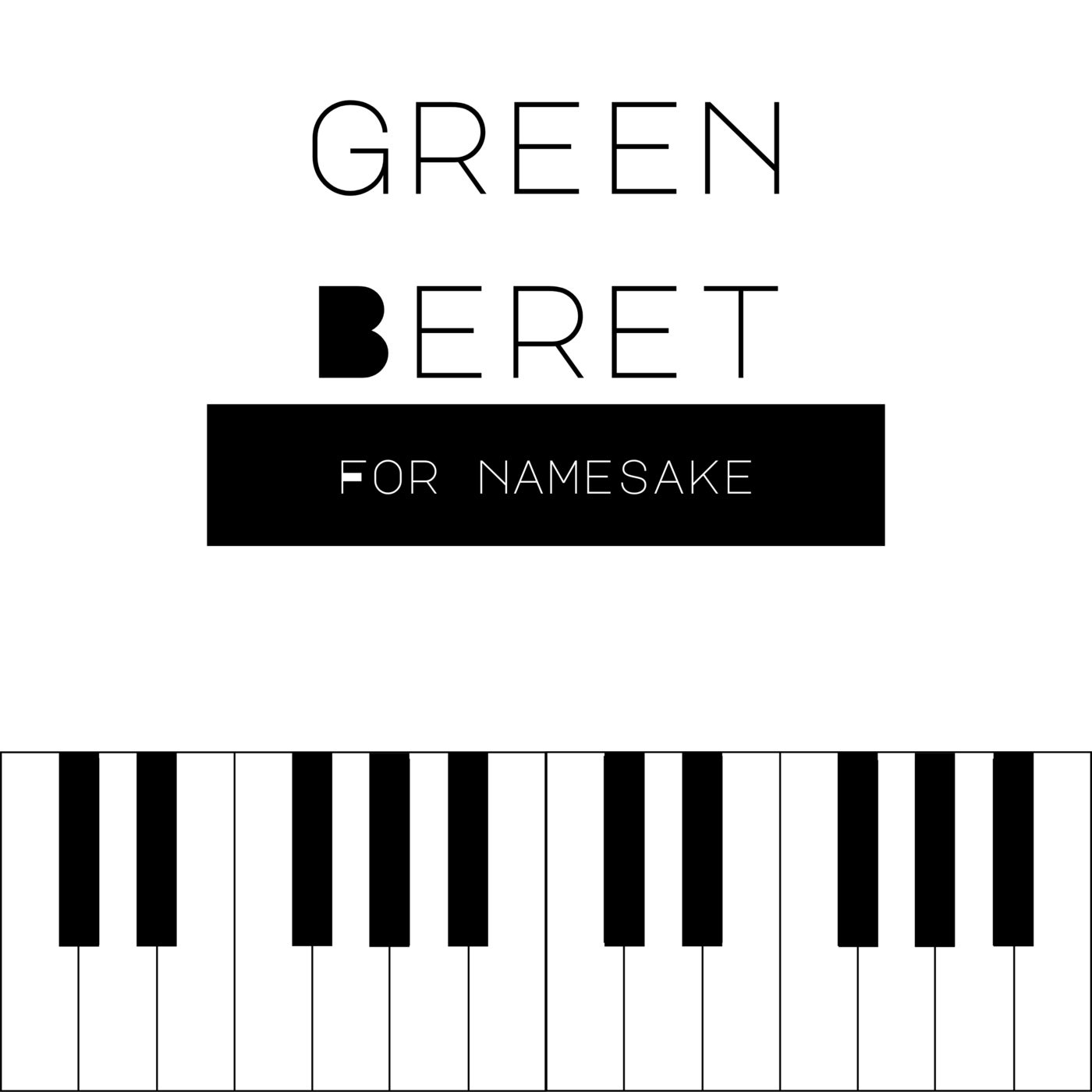 Green Beret by For Namesake on Beatsource