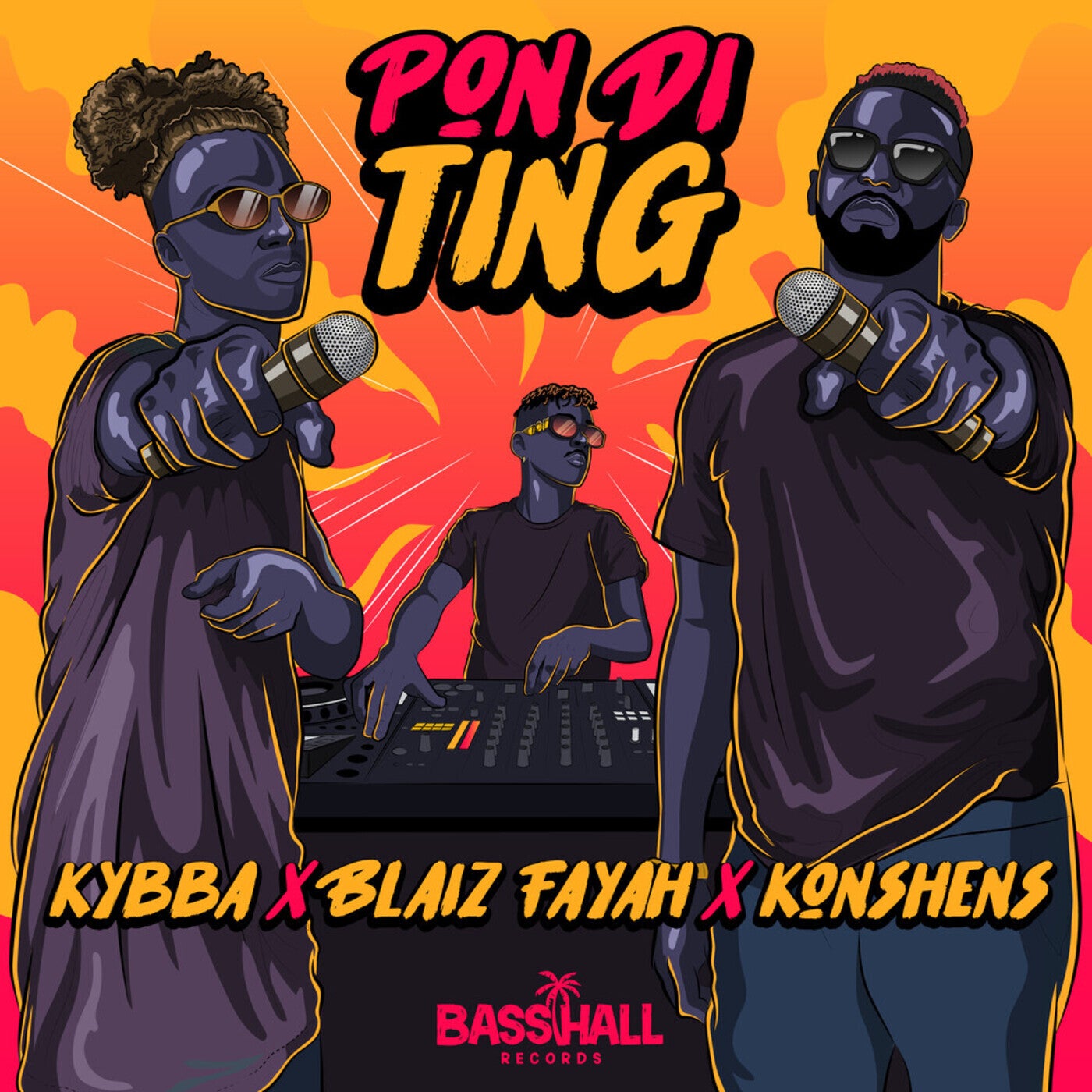 Pon Di Ting by Konshens, Kybba and Blaiz Fayah on Beatsource