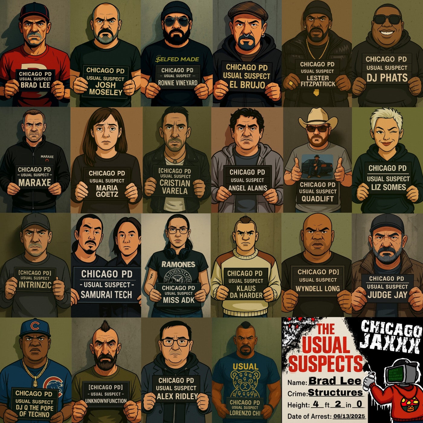 The Usual Suspects, Structures by Brad Lee and Backwards Compatible on ...