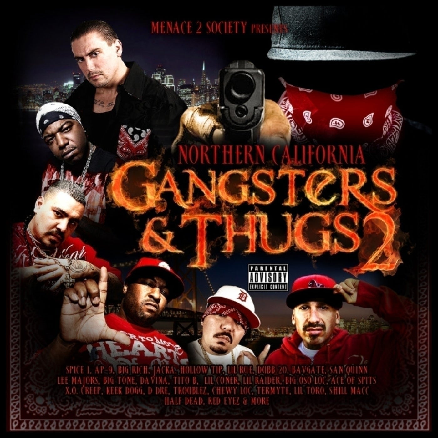 Menace 2 Society Presents: Northern California Gangsters & Thugs, Vol 