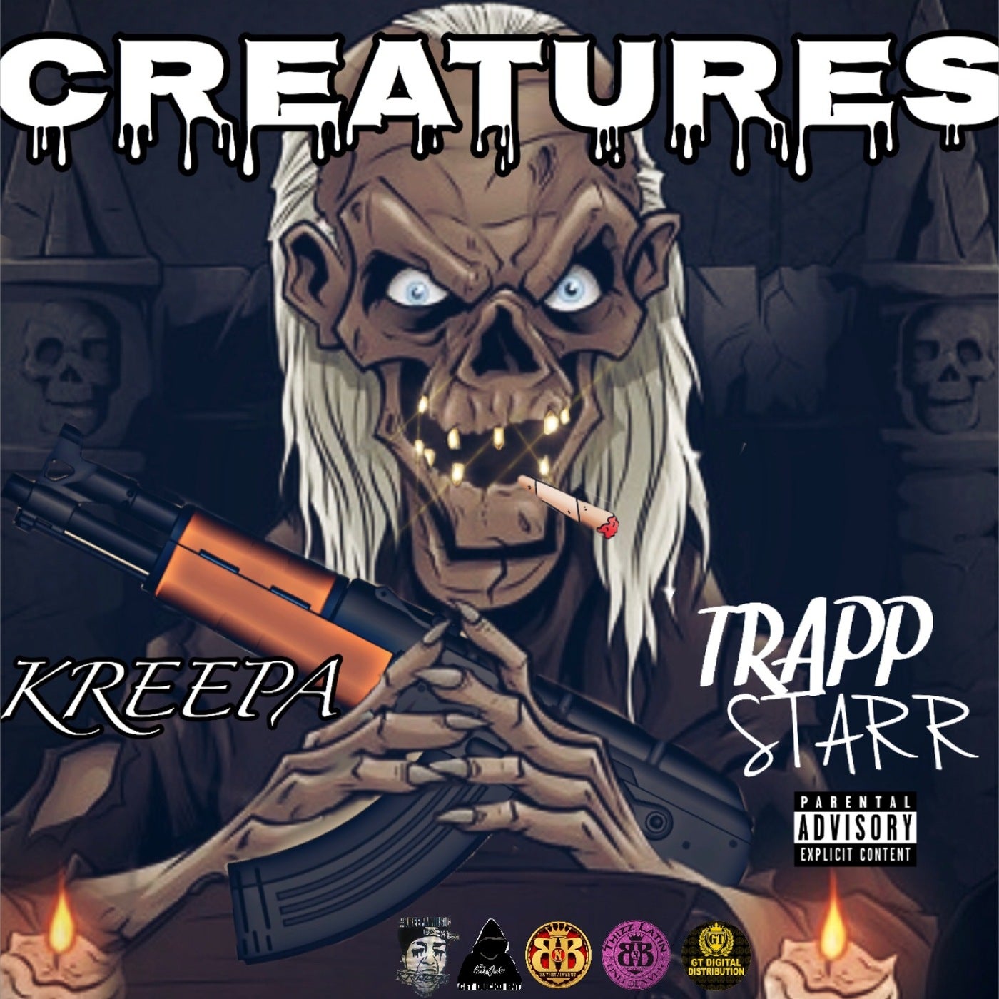 Creatures (feat. Trapp Starr) by Kreepa on Beatsource