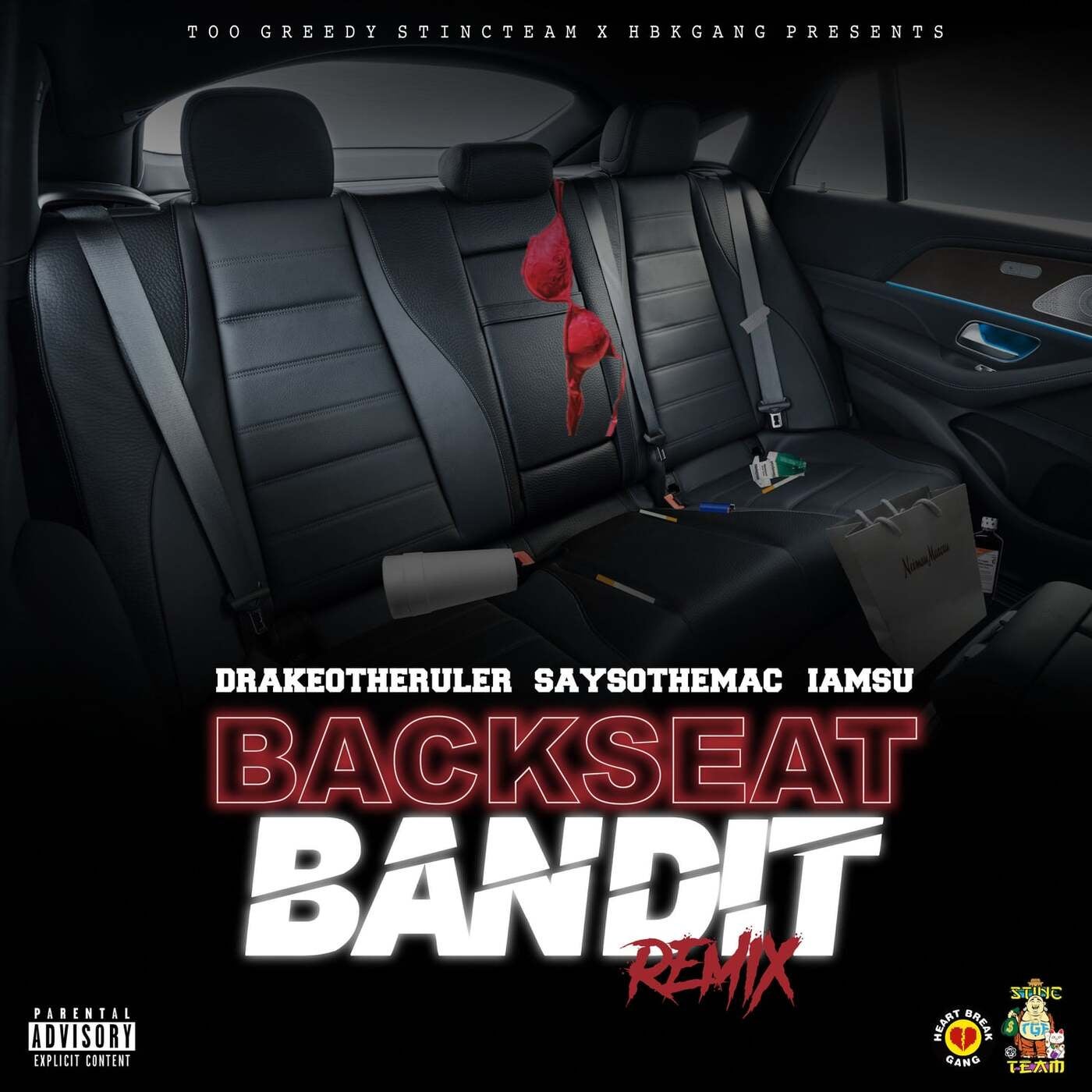 Backseat Bandit (Remix) [feat. Iamsu! & SaySoTheMac] by Drakeo the