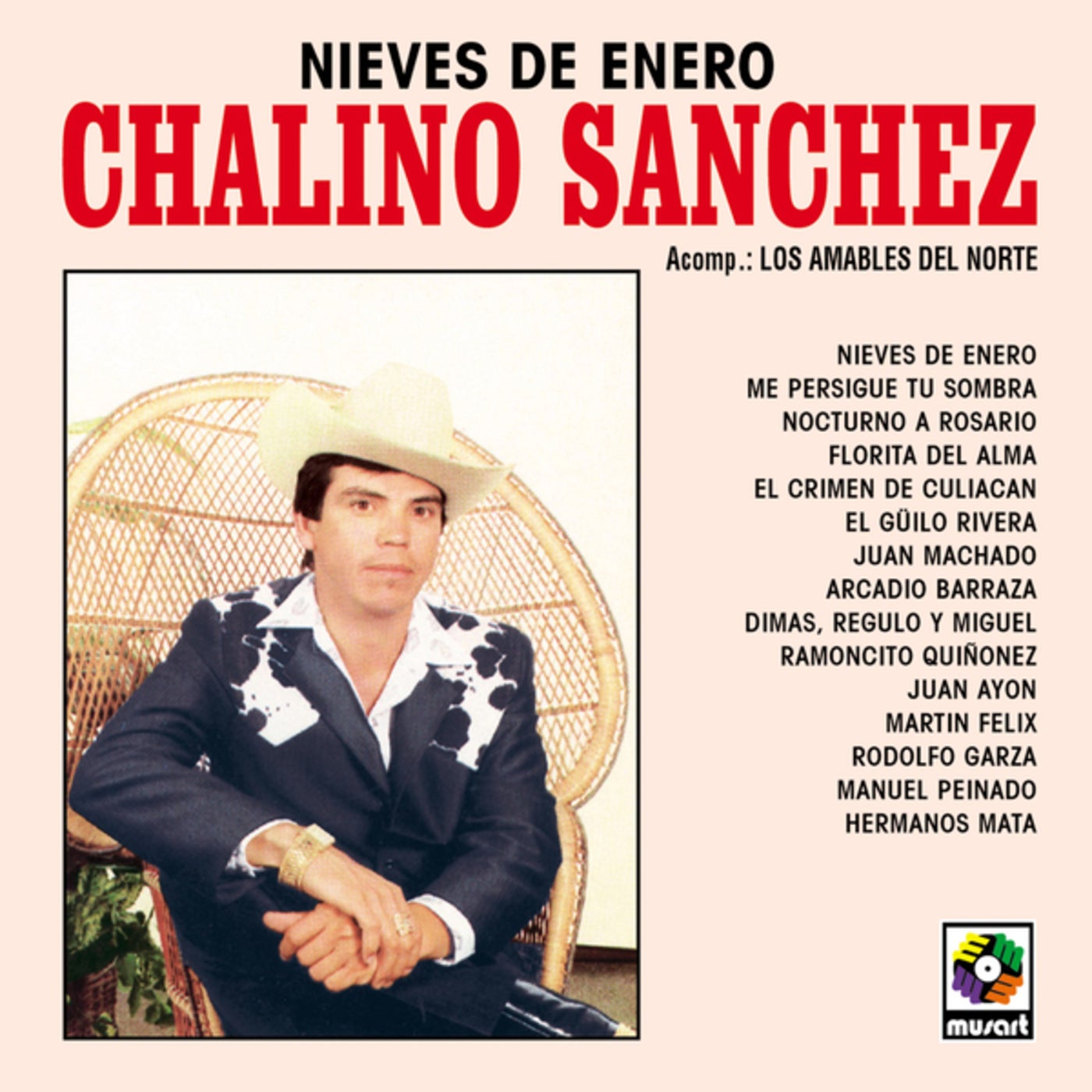 Nieves de Enero by Chalino Sanchez and Los Amables Del Norte on Beatsource