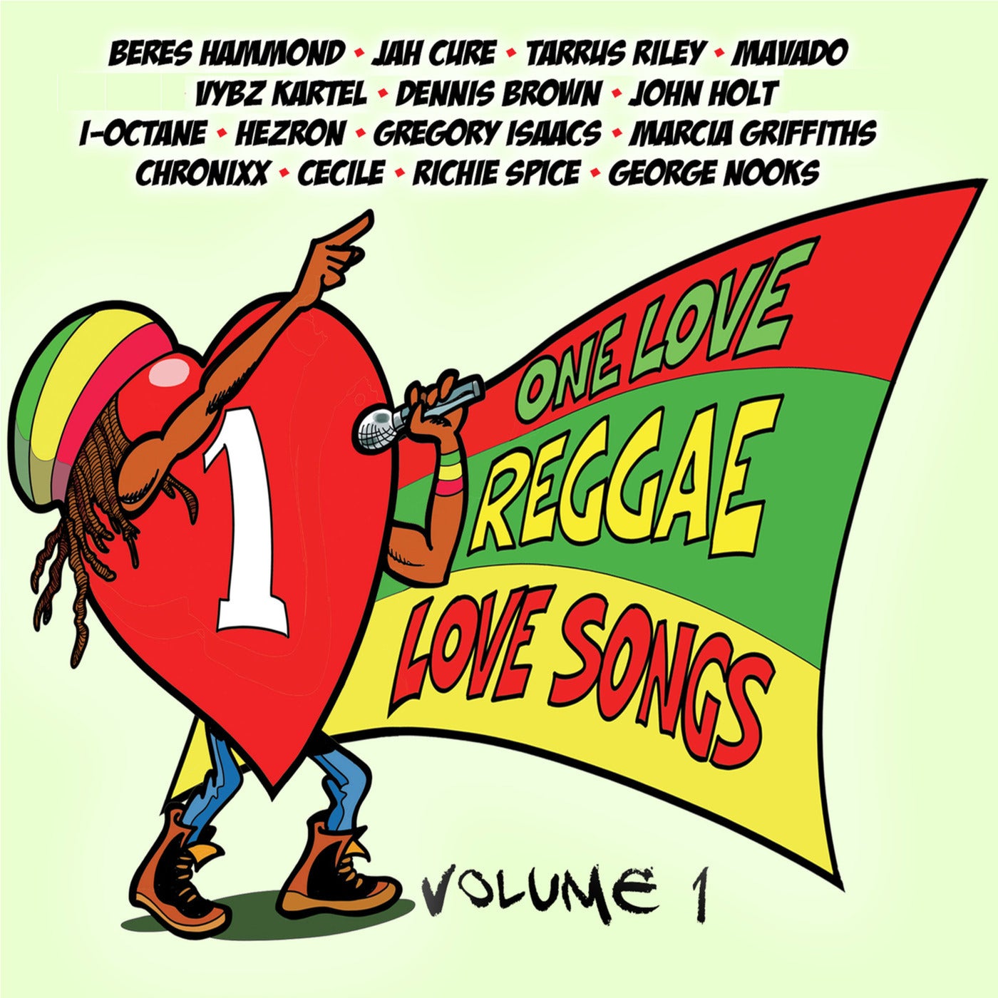 One Love Reggae Love Songs Vol 1 By L U S T Tami Chin Da Ville Hezron Jah Cure Alaine I