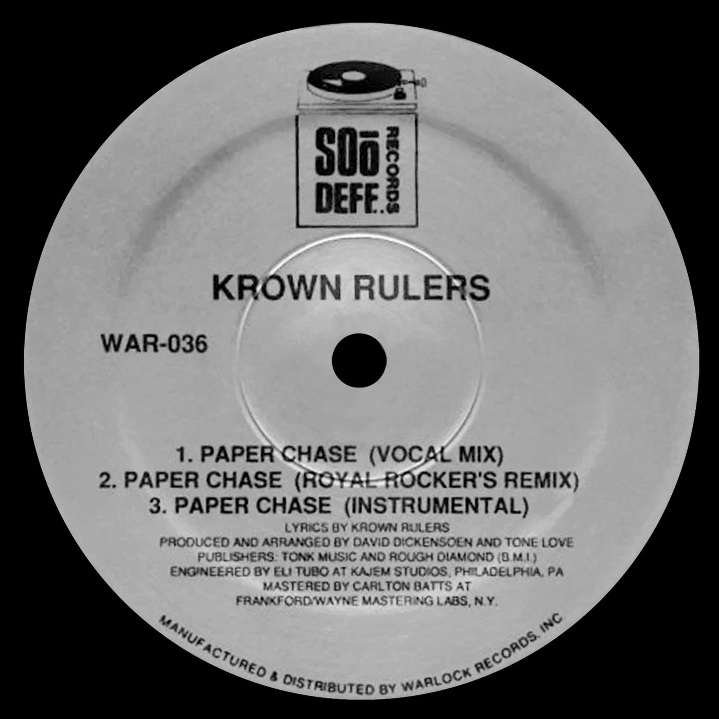 Paper Chase by Krown Rulers on Beatsource