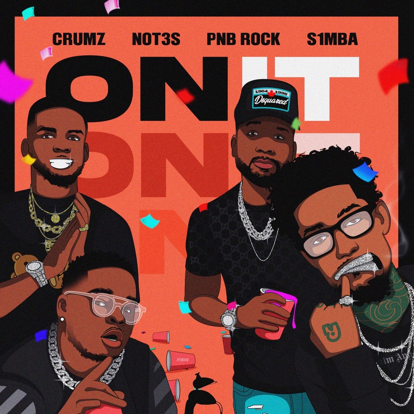 On It (feat. PnB Rock, K1NG) by Not3s, S1mba and Crumz on ...
