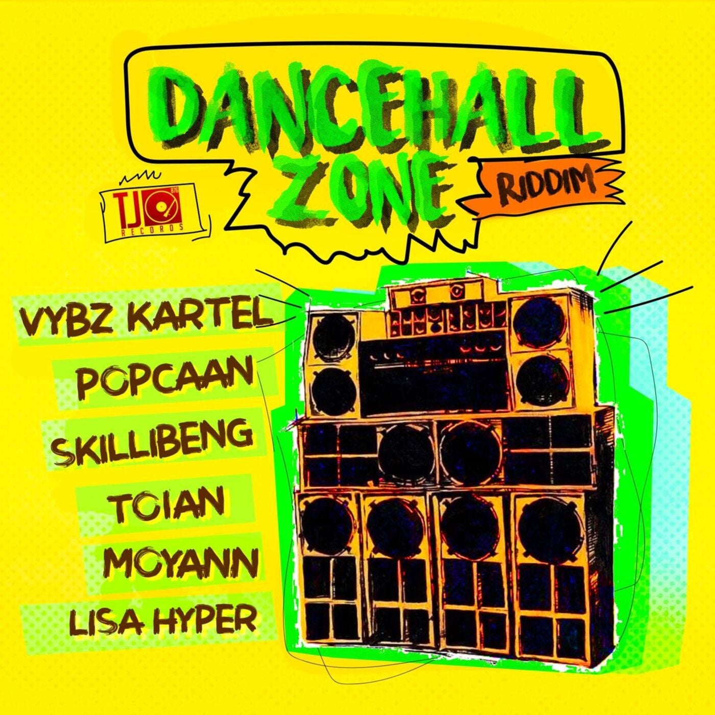 Dancehall Zone Riddim by Vybz Kartel, Lisa Hyper, Popcaan