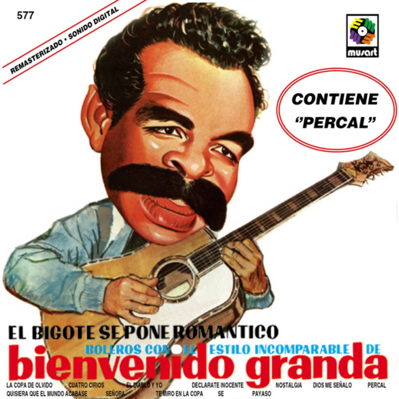  Angustia Con el Bigote Que Canta : Bienvenido Granda: Música  Digital