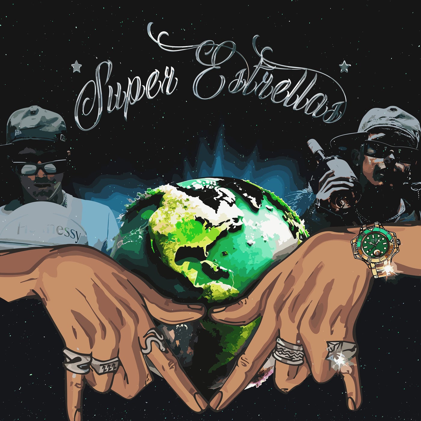 SUPER ESTRELLAS by Yng Lvcas, Yeyo, El Bogueto, Sleezy O, Young Gallo