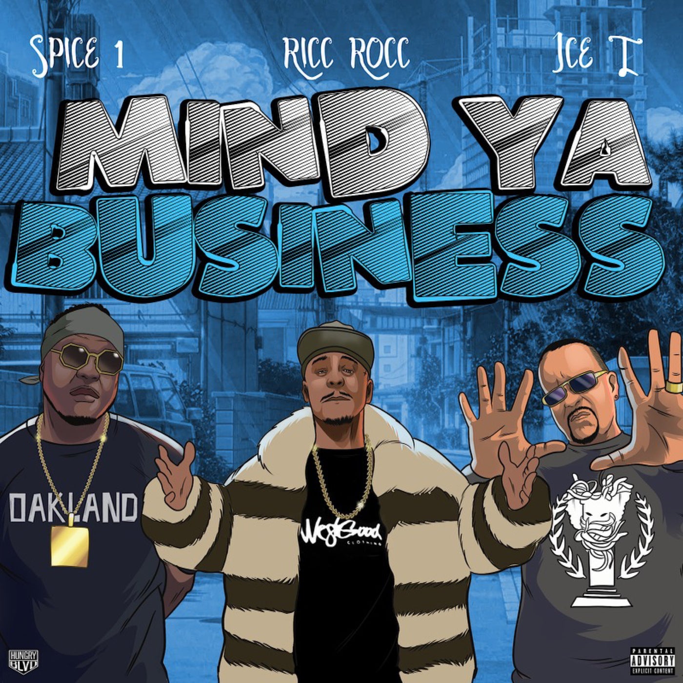 Mind Ya Business by Ice T, Spice 1 and RiccRocc on Beatsource