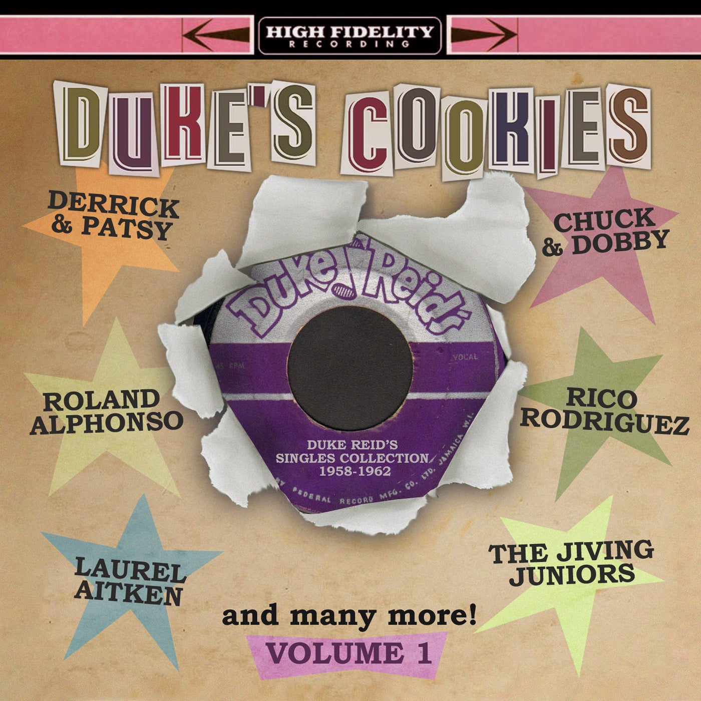 Duke's Cookies, Vol. 1 by Lord Power, Calypso Quintet, Chuck