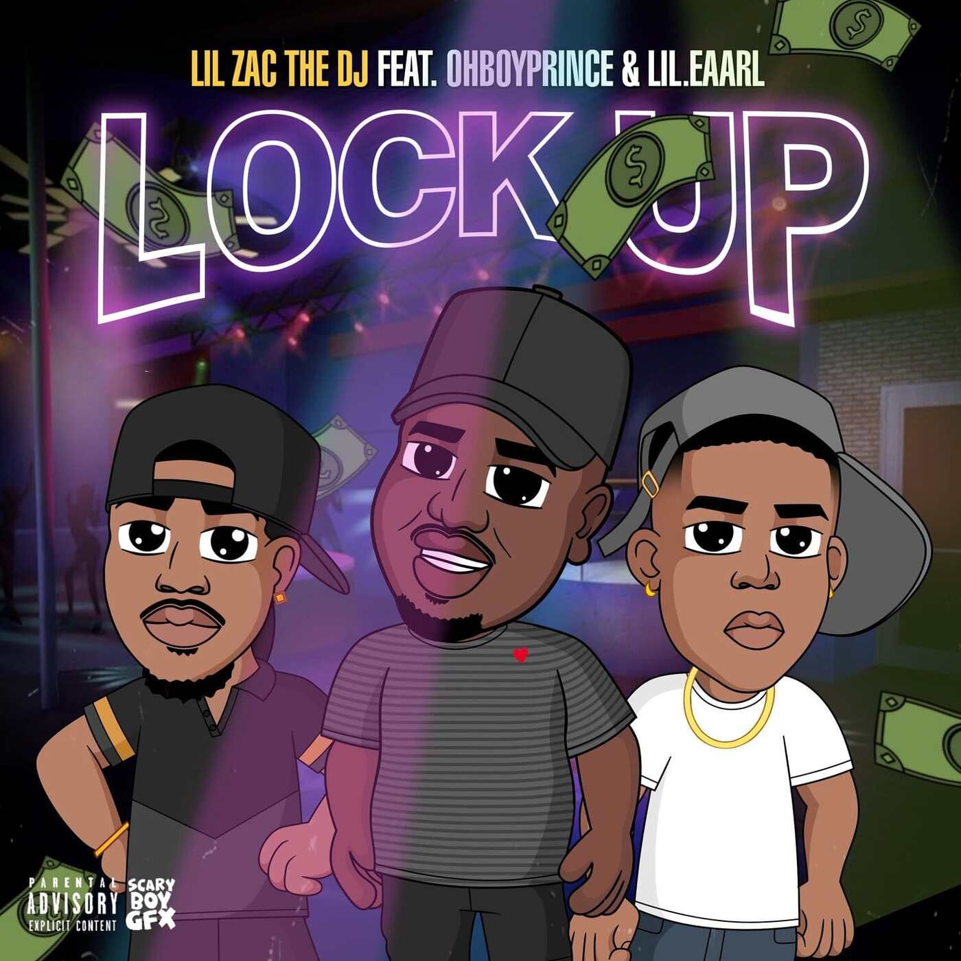 Lock Up (feat. OhBoyPrince & Lil.Eaarl) by Lil Zac The DJ on Beatsource