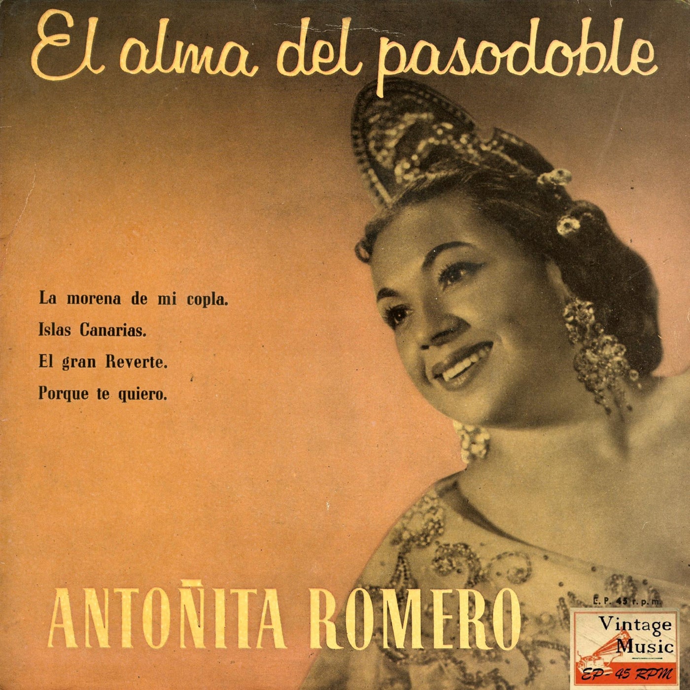 La Morena De Mi Copla (Pasodoble) by Antoñita Romero on Beatsource