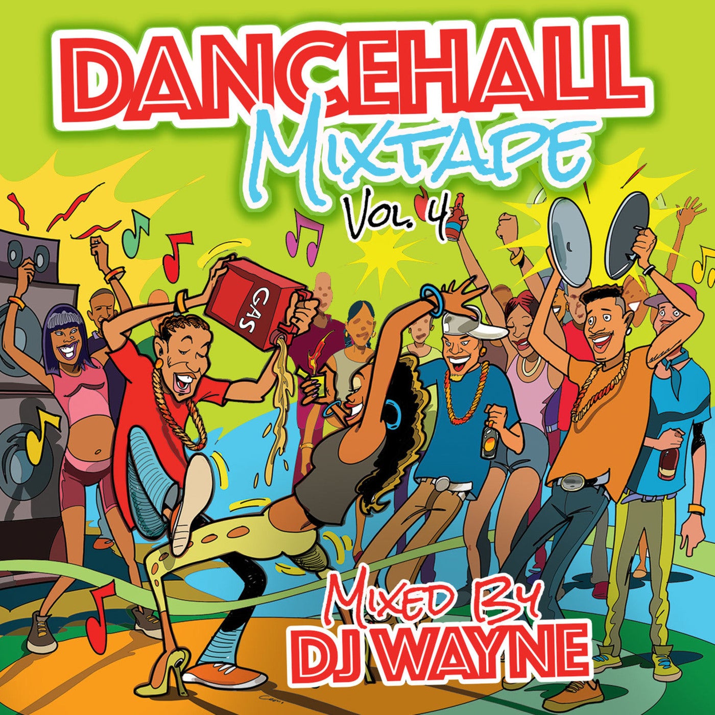 Dancehall Mix Tape Vol.4 (Mixed by DJ Wayne) by Mavado, DeMarco 