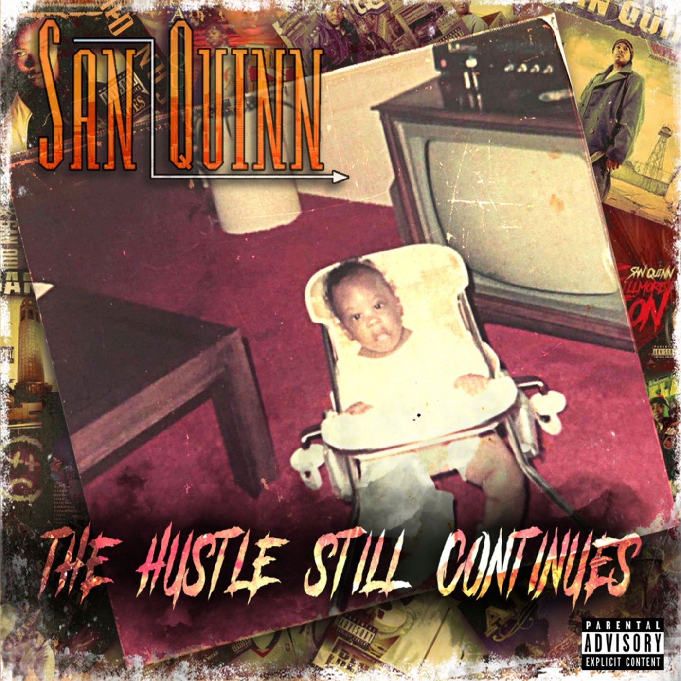 高級素材使用ブランド SAN QUINN / THE HUSTLE CONTINUES ...