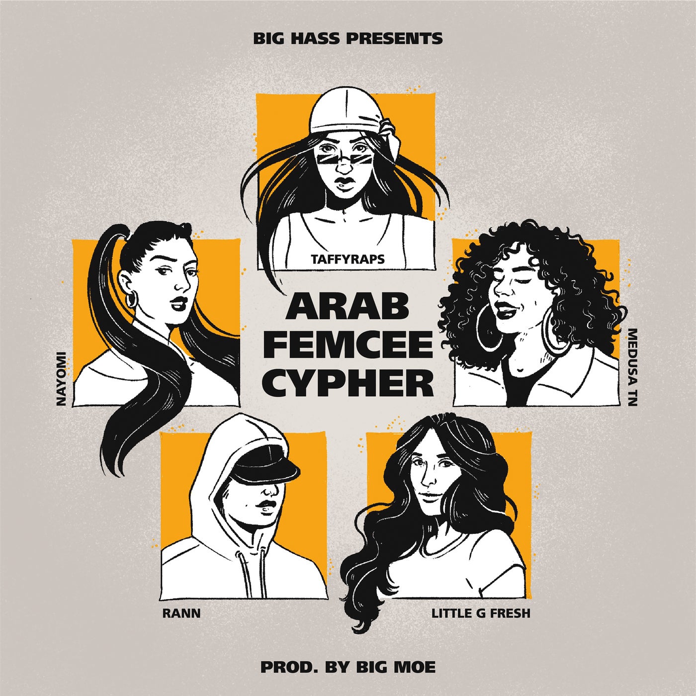 Arab Femcee Cypher feat. TaffyRaps, Little G Fresh, Rann, Medusa