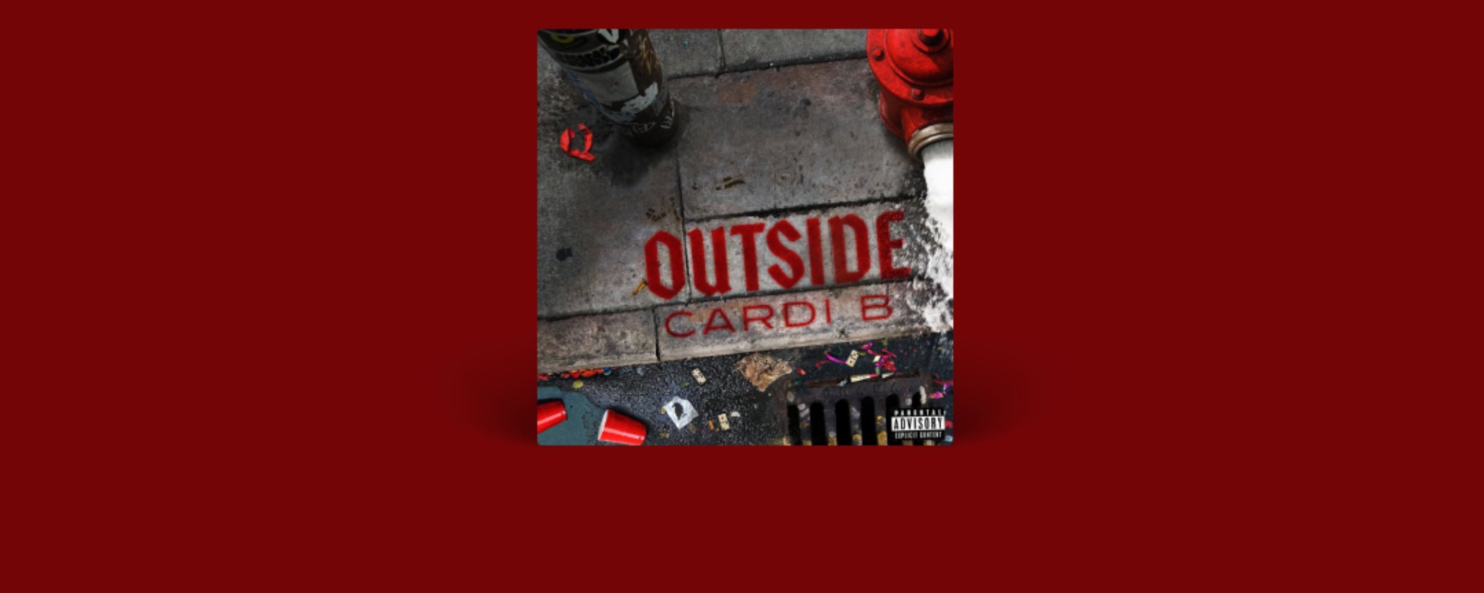 Outside
