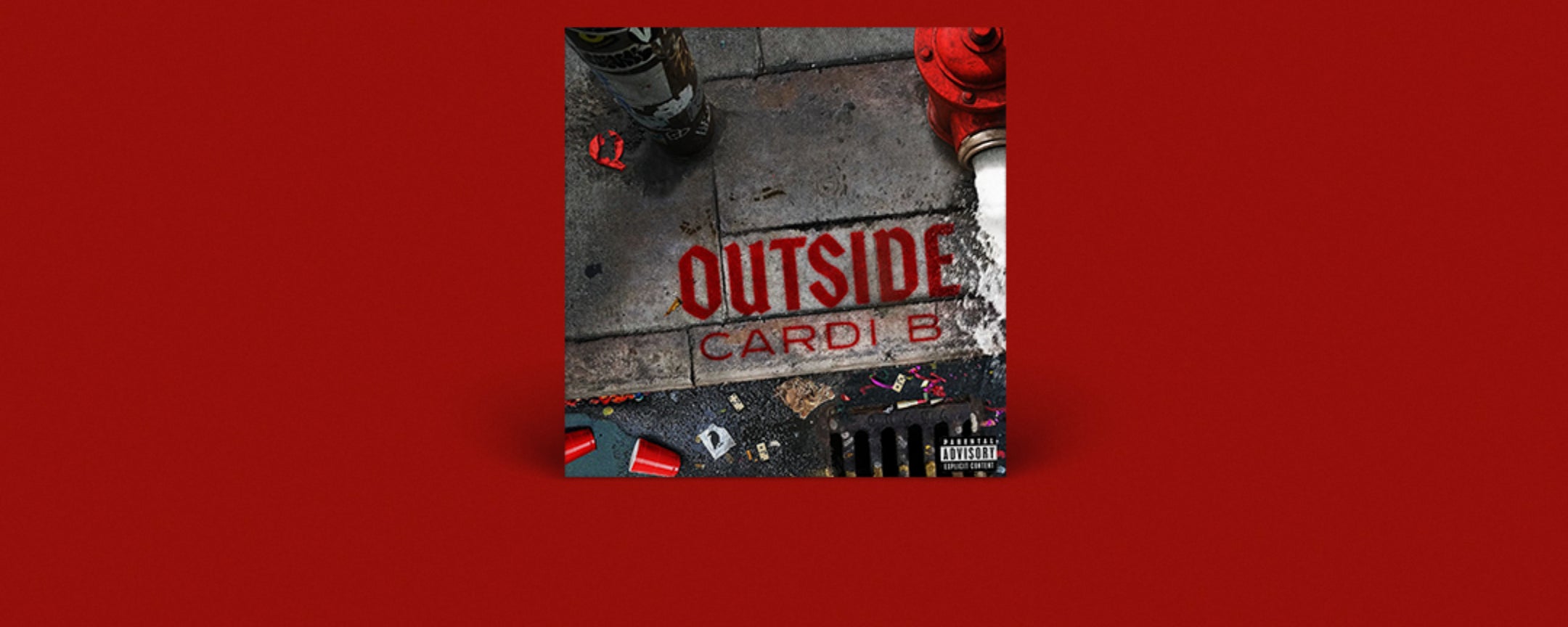 Outside