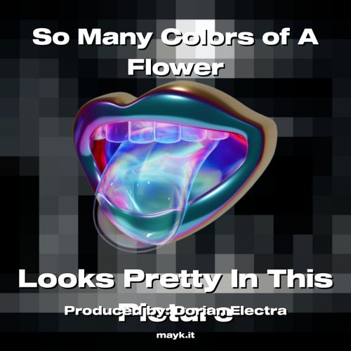 So Many Colors of A Flower
