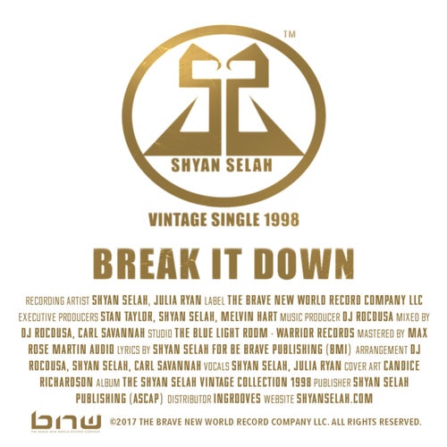 Break It Down (Vintage Single Collection)