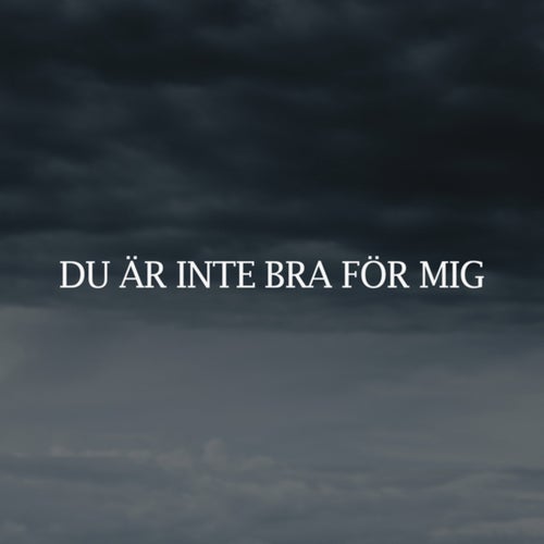 DU ÄR INTE BRA FÖR MIG