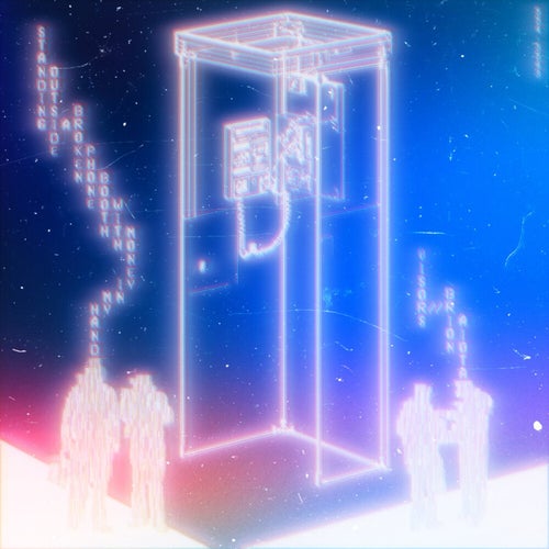 Standing Outside A Broken Phone Booth With Money In My Hand