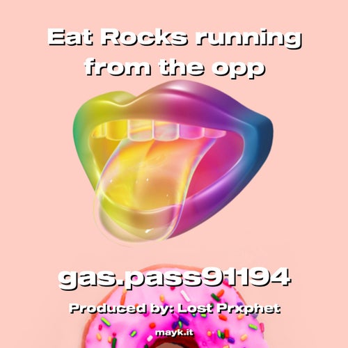 Eat Rocks running from the opp