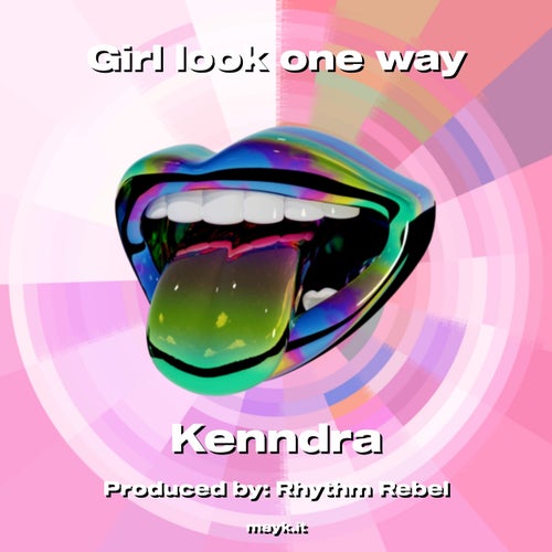Girl look one way