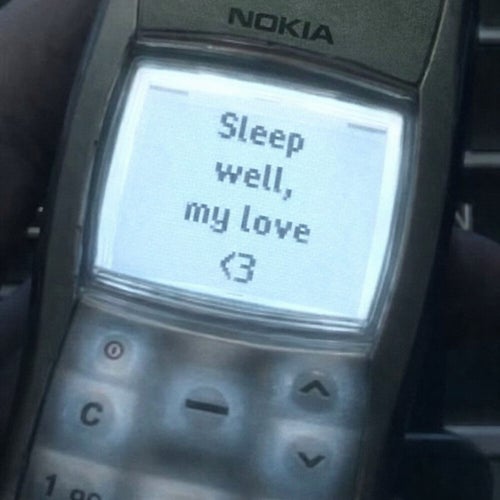 Sleep well, my love