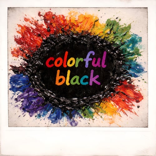 Colorful Black