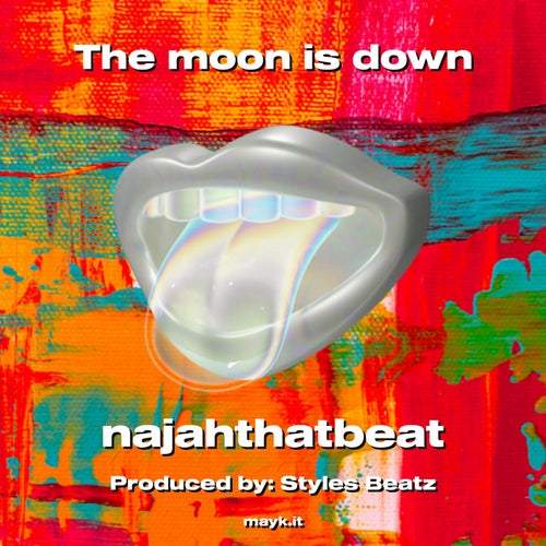 The moon is down