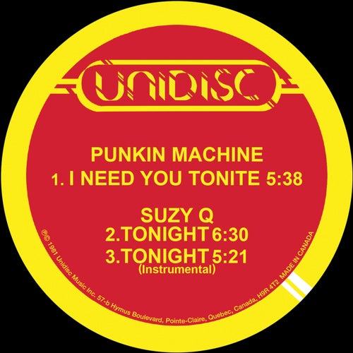 I Need You Tonite / Tonight