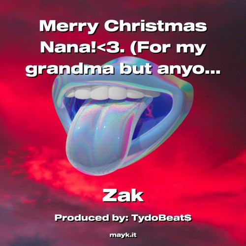 Merry Christmas Nana!<3.  (For my grandma but anyone else can use it to<3)