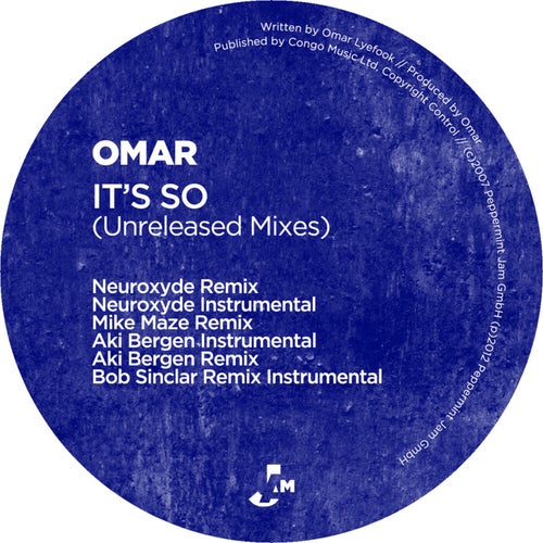 It's So (Unreleased Remixes)