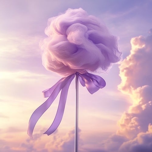lavender cotton candy