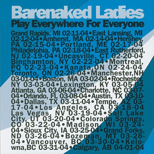 Play Everywhere For Everyone - Uncasville, CT  2-20-04 (DMD Album)