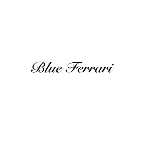 Blue Ferrari