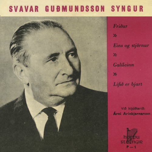 Svavar Guðmundsson syngur
