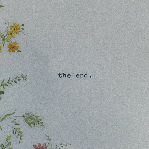 the end.