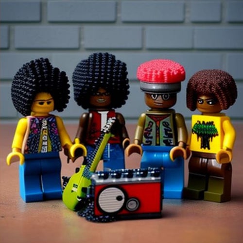 Afro Lego