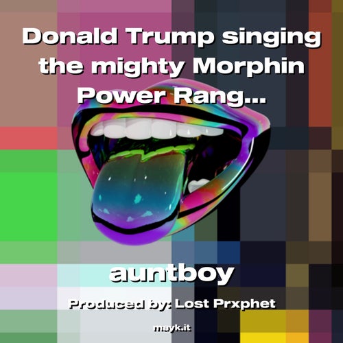 Donald Trump singing the mighty Morphin Power Ranger theme song