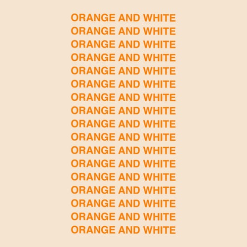 Orange And White