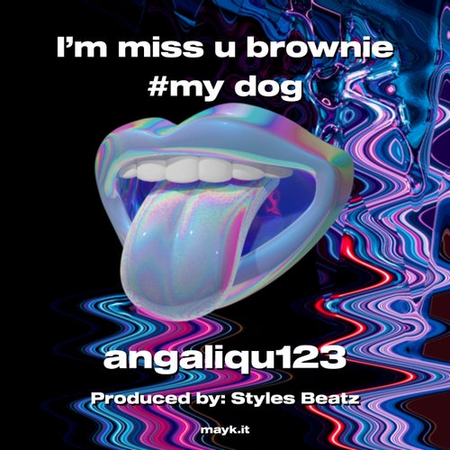 I’m miss u brownie #my dog