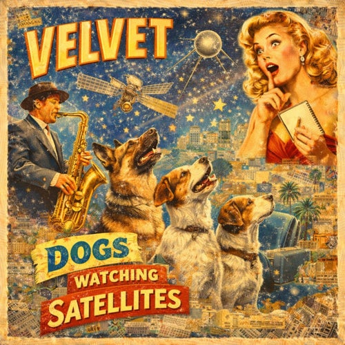 Dogs Watching Satellites