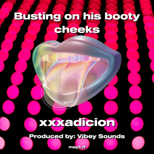 Busting on his booty cheeks
