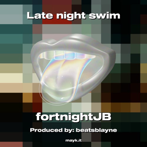 Late night swim