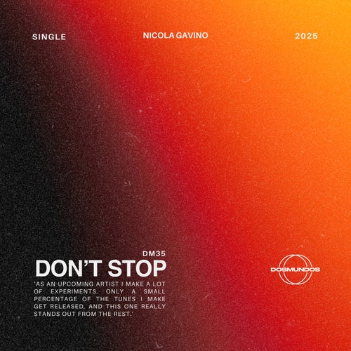 Don't Stop (Original Mix)