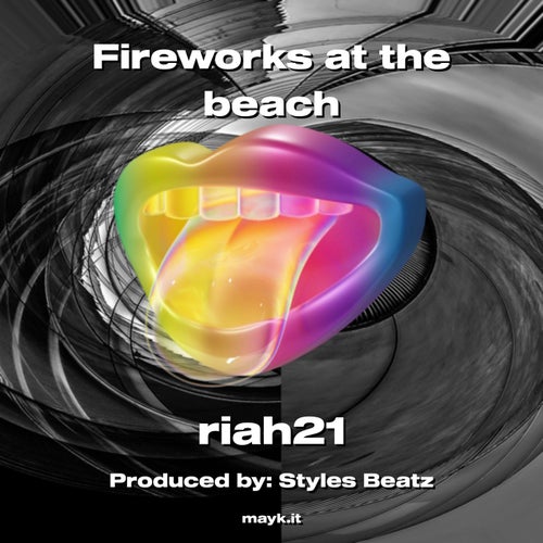 Fireworks at the beach