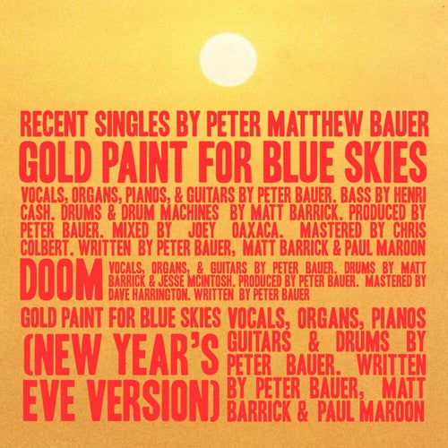 Gold Paint for Blue Skies