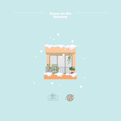 Snow on the balcony